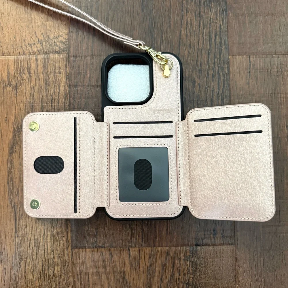 iPhone 16 crossbody wallet case, NWOT